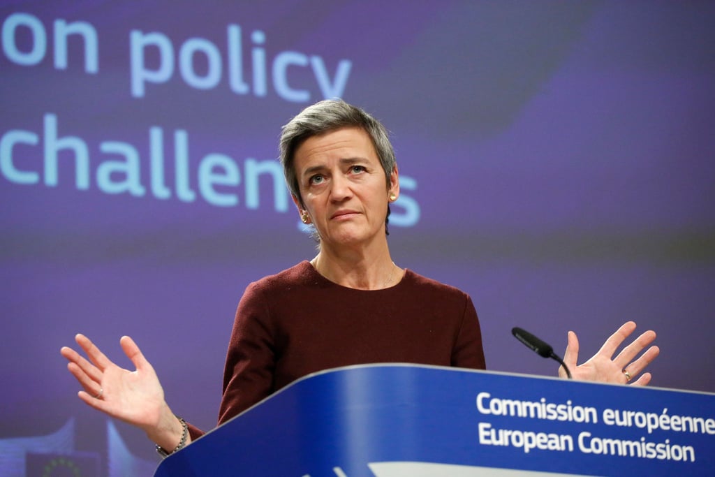 EU-Kommissionsvizepräsidentin Margrethe Vestager.