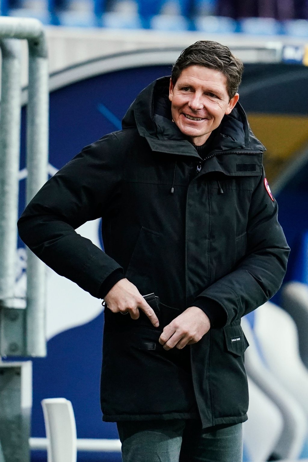 Beste Aussichten für das Spiel gegen Fenerbahce Istanbul: Frankfurts Trainer Oliver Glasner ist guter Dinge.