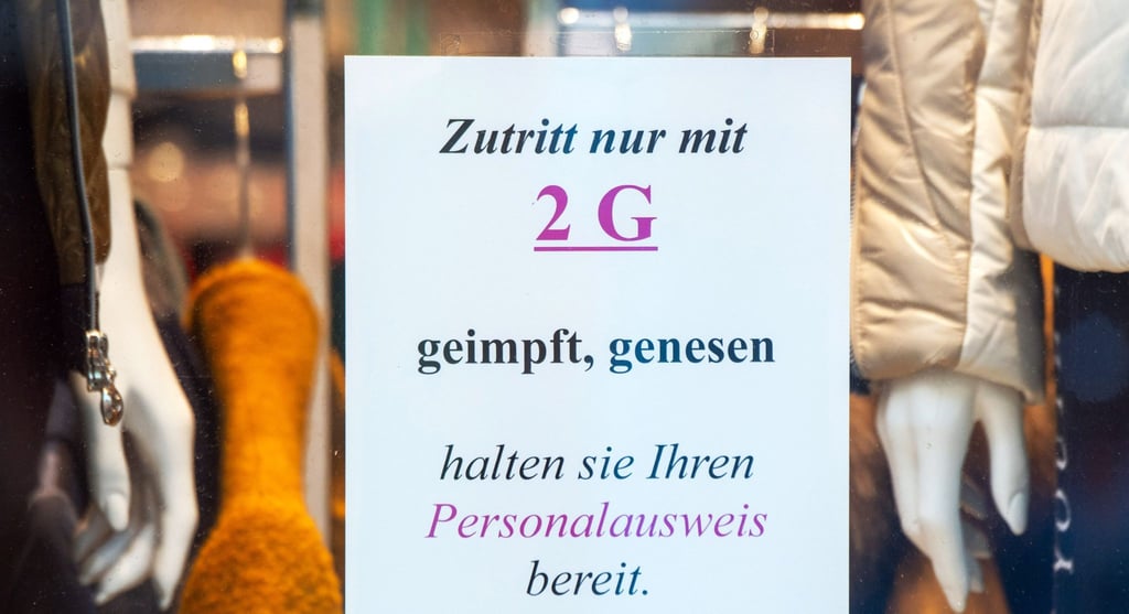 In Mecklenburg-Vorpommern gelten schärfere Kontaktbeschränkungen und strikte Zugangsregeln für den Handel.