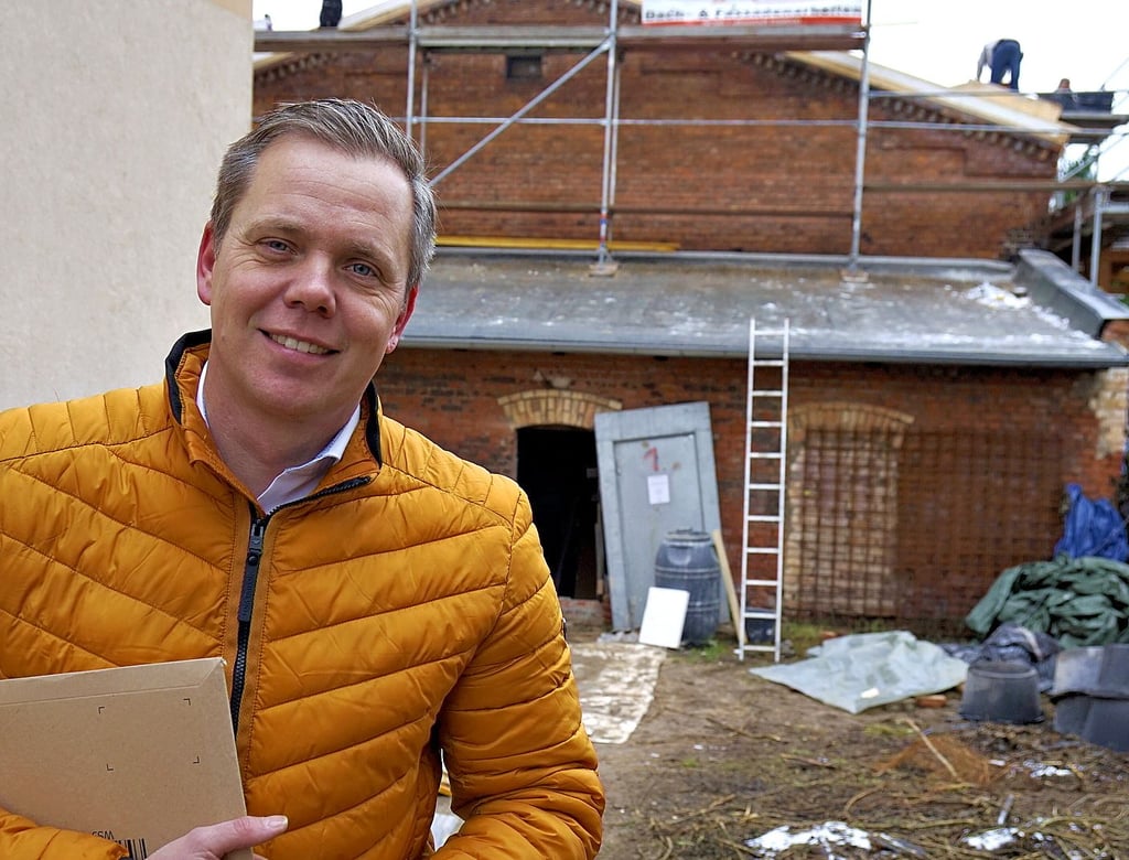 Christian Schwarz wohnt mit seiner Familie in der Anstaltstraße - zwei Häuser weiter neben der Turnhalle.