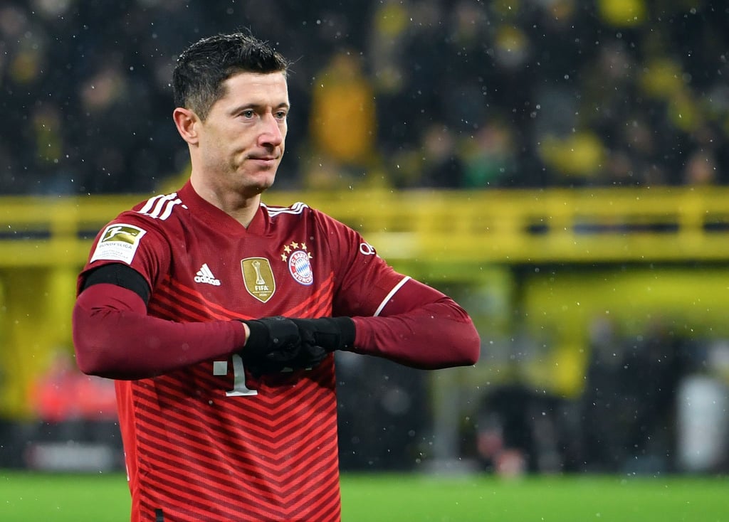 Bayerns Robert Lewandowski traf im Top-Spiel gegen Dortmund doppelt.