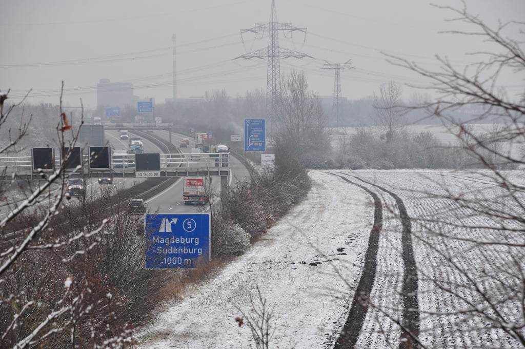 Der Eulenberg neben der Autobahn A14 befindet sich am Rande von Ottersleben in Magdeburg und soll zu einem Industriegebiet werden.
