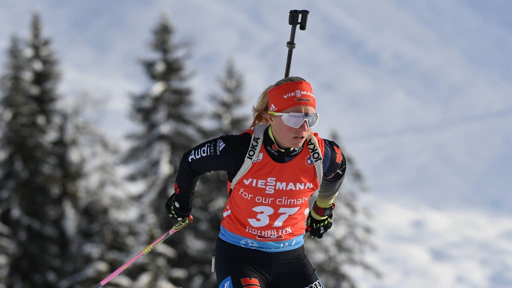 Von 37 auf 21: Franziska Hildebrand lief am Sonntag ein starkes Verfolgungsrennen.