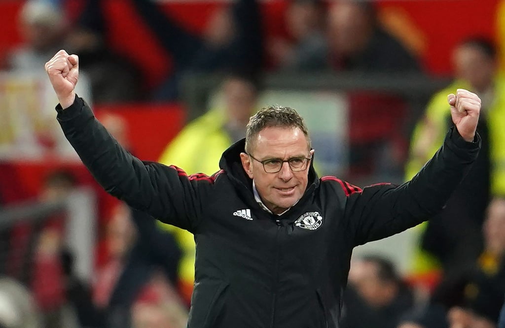 Holte bei seinem Debüt als United-Trainer drei Punkte: Ralf Rangnick.