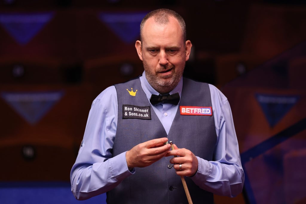 Schlief in einer Snookerpartie ein: Mark Williams.