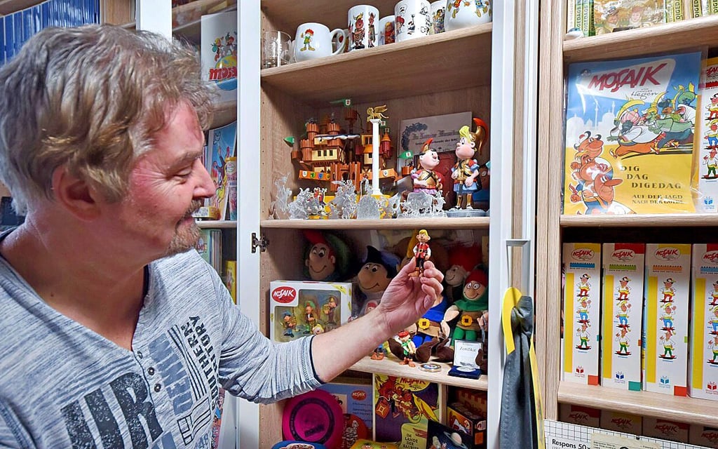 Ein Zimmer angefüllt mit Helmut Müllers Leidenschaft.