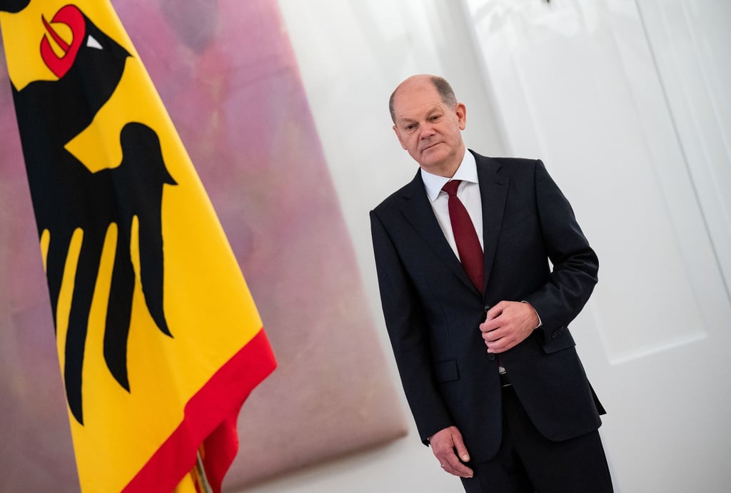 Zurückhaltend in der Frage eines möglichen politischen Boykotts der Winterspiele in Peking: Der neue Bundeskanzler Olaf Scholz.