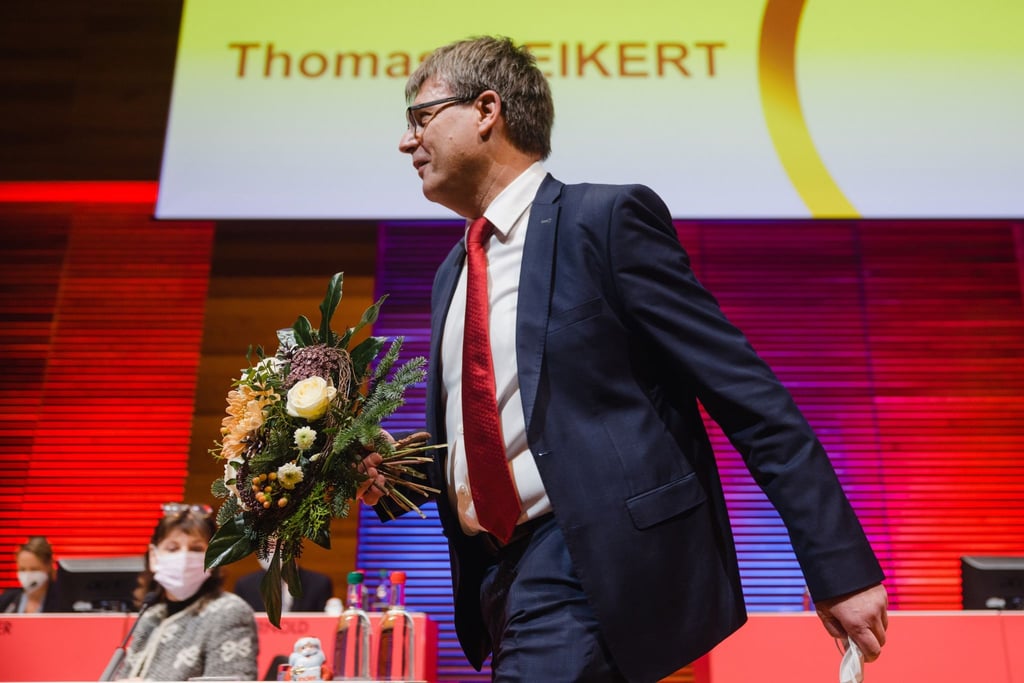 Setzte sich mit großer Mehrheit bei der DOSB-Mitgliederversammlung durch: Thomas Weikert.
