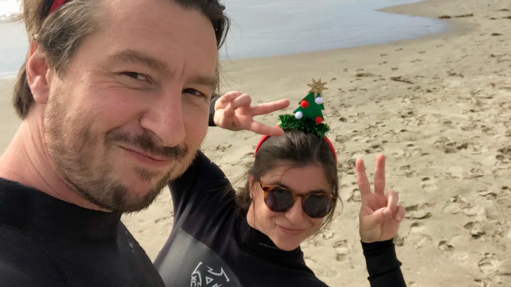 Daniel Hahn lebt mit seiner Frau Yvonne in Malibu.