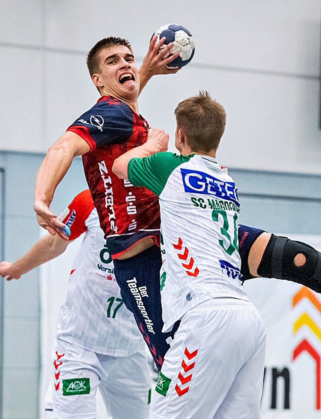 HCB-Akteur Marek Hnidák (hier im Spiel gegen den SC Magdeburg II) ist in den vorläufigen EM-Kader der Slowakei berufen worden.