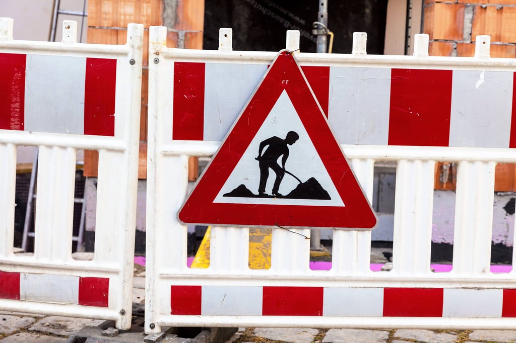 Eine Baustelle