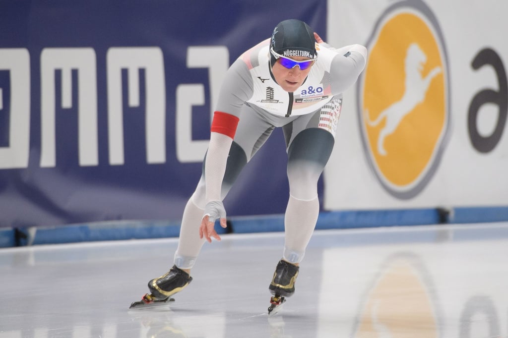Wurde erstmals seit langer Zeit wieder von einer Landsfrau über 3000 Meter bezwungen: Claudia Pechstein.