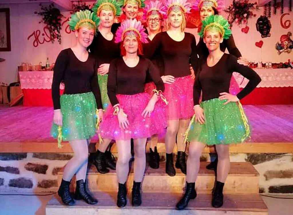 Die Mitglieder der Laufgruppe sind trotzdem am Trainieren und wollen im Sommer als Männerballett auftreten.