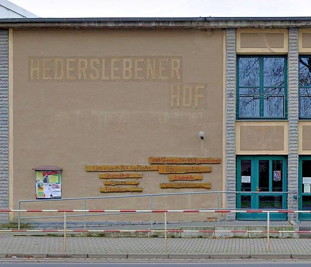 Die ehemalige Gaststätte „Hederslebener Hof“.