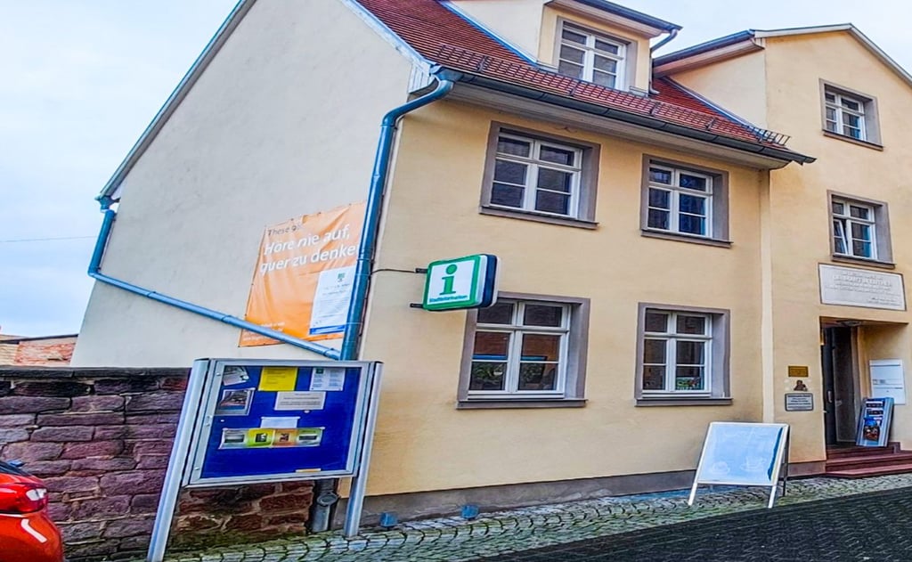 Die Tourist-Information in Mansfeld.
