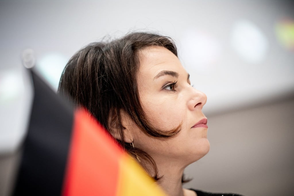 Außenministerin Annalena Baerbock beim Treffen der „Stockholm Initiative“ zur nuklearen Abrüstung.
