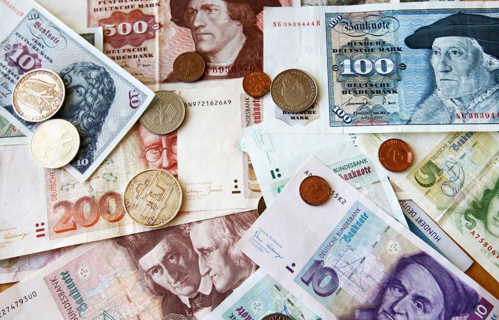 In diesem Jahr wurden bis Ende November Scheine und Münzen im Wert von 43,1 Millionen Mark (rund 22 Mio. Euro) bei der Deutschen Bundesbank umgetauscht.