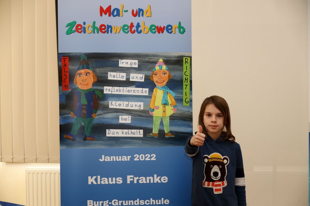 Dieses Motiv zeichnete der Kelbraer Grundschüler Klaus Franke für den neuen Kalender.