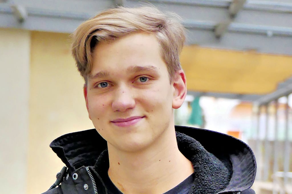 Moritz Eichelmann vertritt die gut 20.000 Schüler im Kreis.