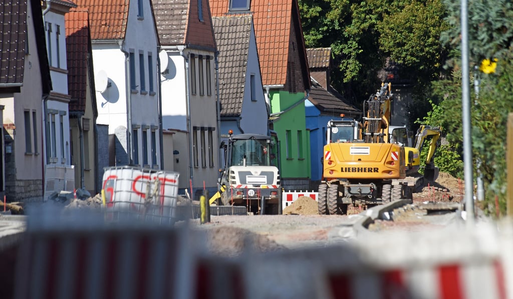 Allein für den Ausbau der Bahnhofstraße in Mehringen hatte die Stadt Aschersleben Einnahmen aus Straßenausbaubeiträgen in Höhe von 600.000 Euro geplant