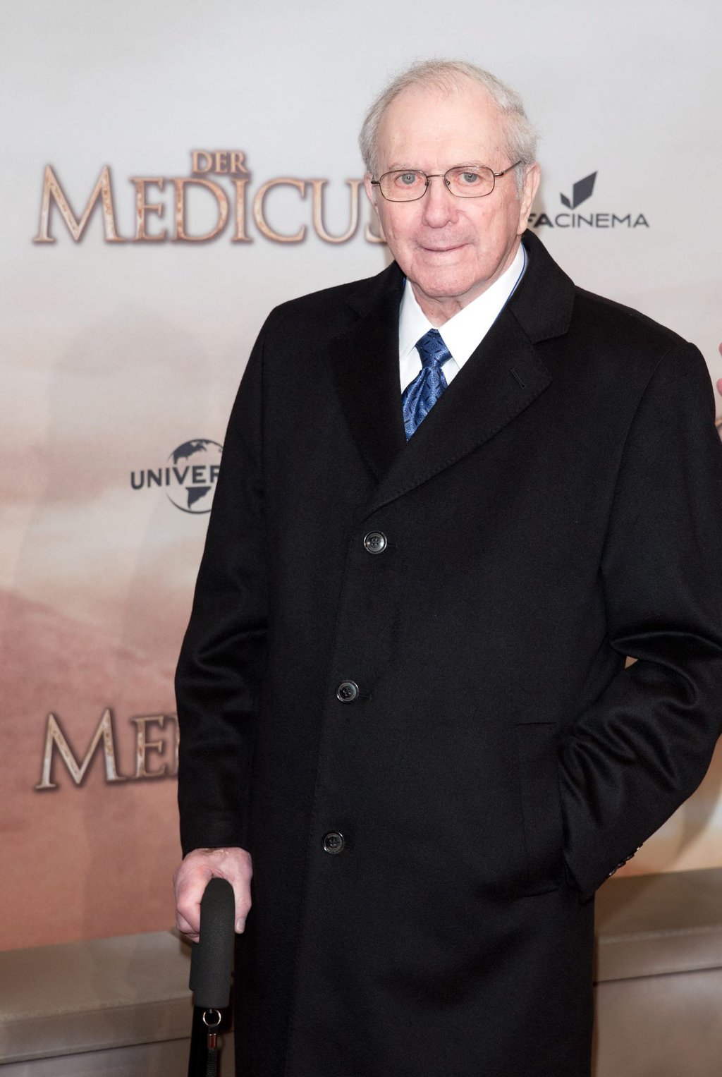 Noah Gordon bei der Weltpremiere des Kinofilms „Der Medicus“ 2013 in Berlin. Der Autor starb im Alter von 95 Jahren.