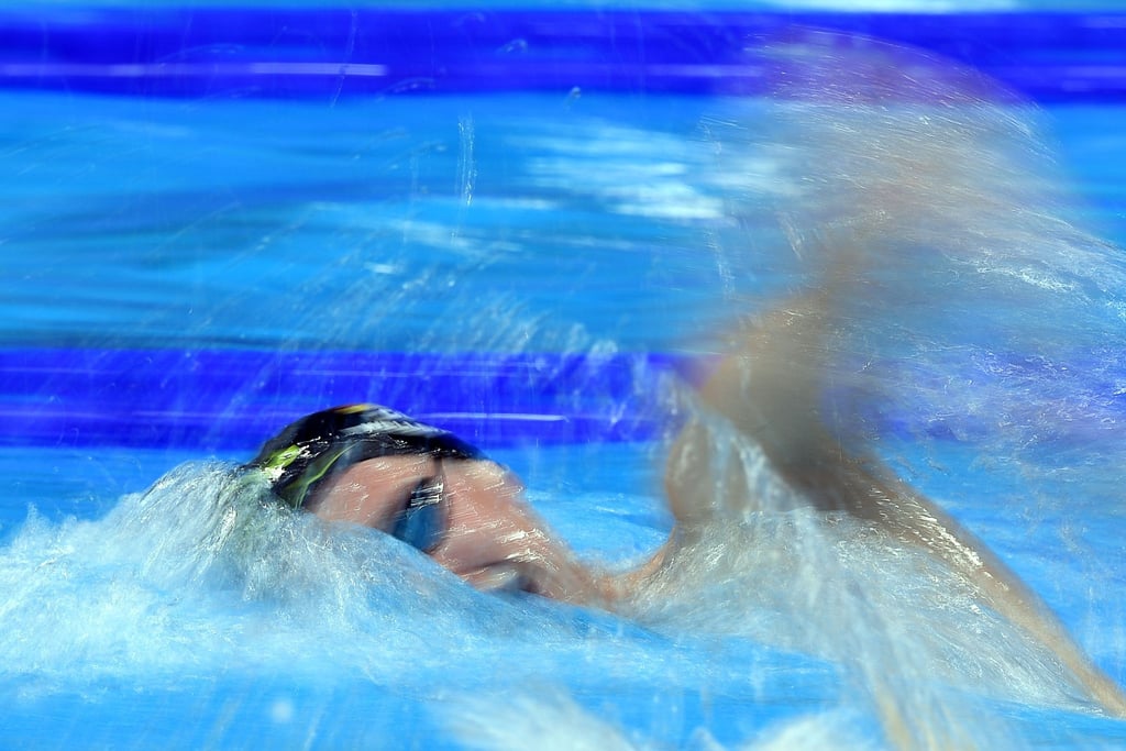 Schwimmt sich für das Weltcup-Finale warm: Florian Wellbrock.