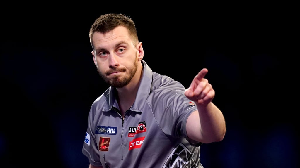 Dartsprofi Florian Hempel konnte bei der WM in London zum Auftakt überzeugen.