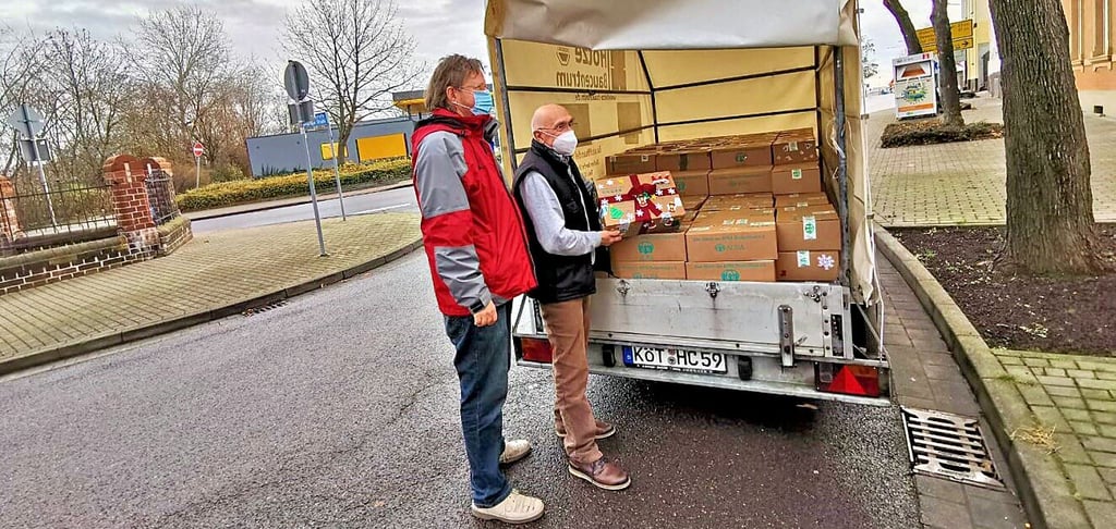 Von Köthen aus wurden die Päckchen abtransportiert.