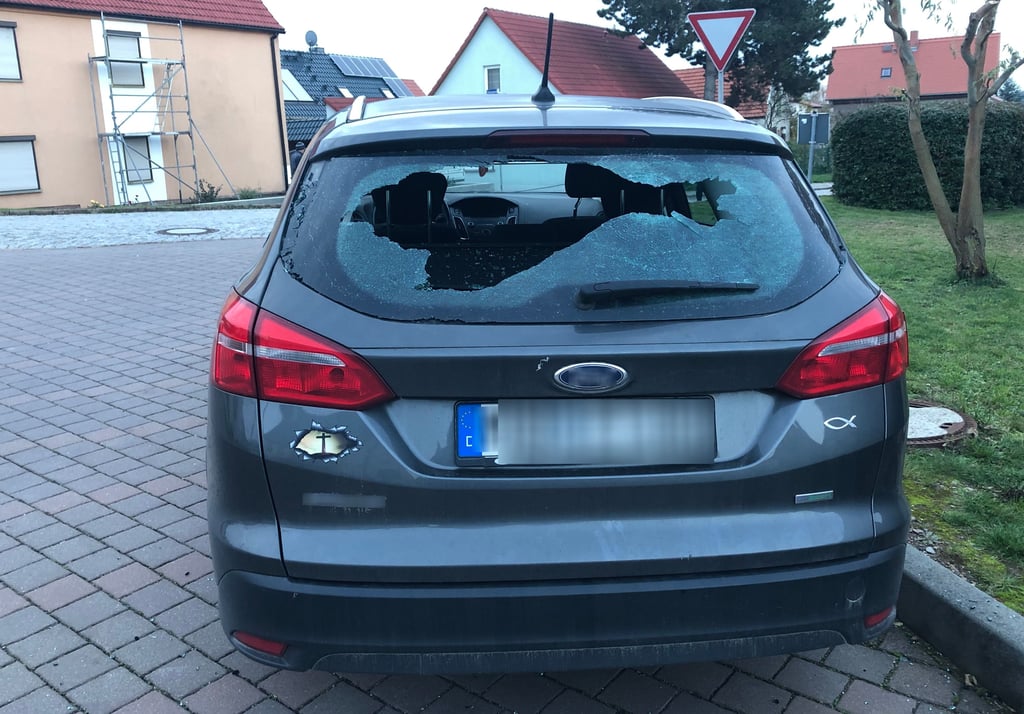 Vor zwei Jahren wurden in Rothenschirmbach viele Autos beschädigt.