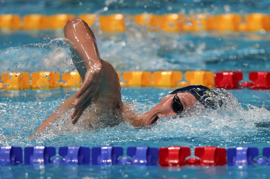 Florian Wellbrock kam bei der Kurzbahn-WM über 1500 Meter Freistil in Weltrekordzeit ins Ziel.