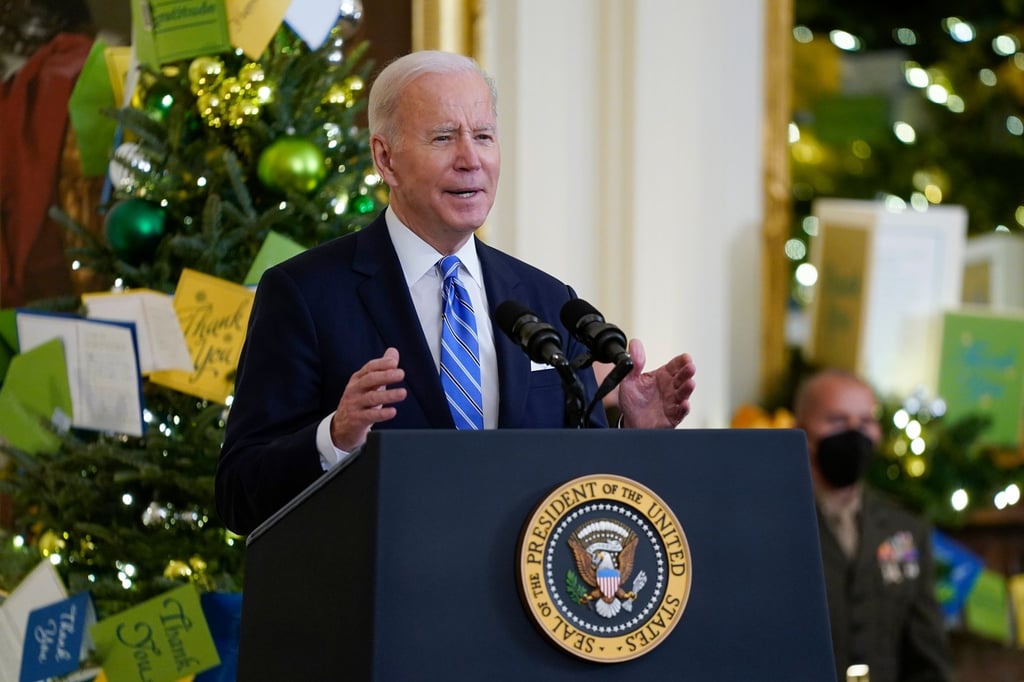 US-Präsident Joe Biden hat von seiner Familie einen Hund geschenkt bekommen.