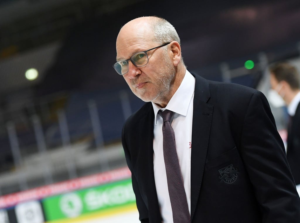 Der Cheftrainer der DEL-Eishockeymannschaft EHC Red Bull München: Don Jackson.
