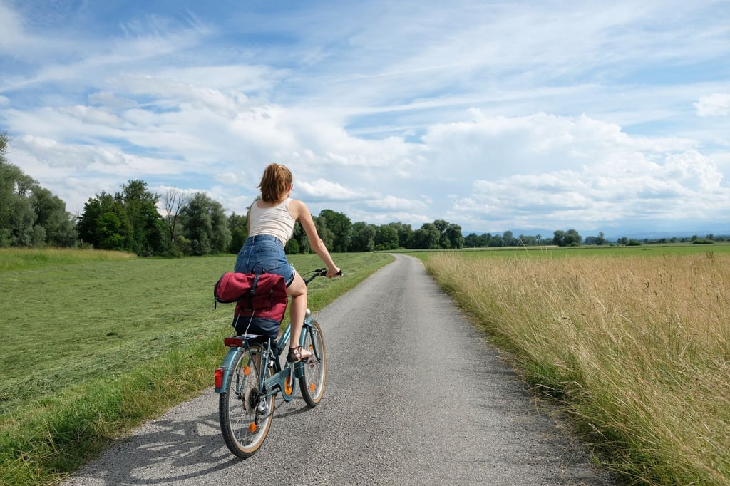 Durchs Ammermoos führen ruhige Feldwege nach Weilheim.