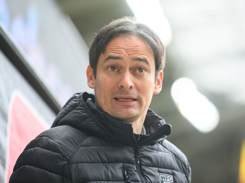 Trainer Florian Schnorrenberg muss in Halle gehen.