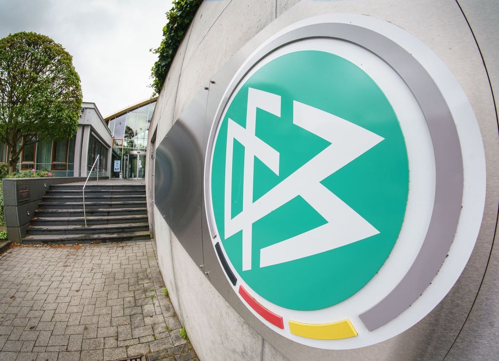 Das Logo des Deutschen Fußball-Bundes.