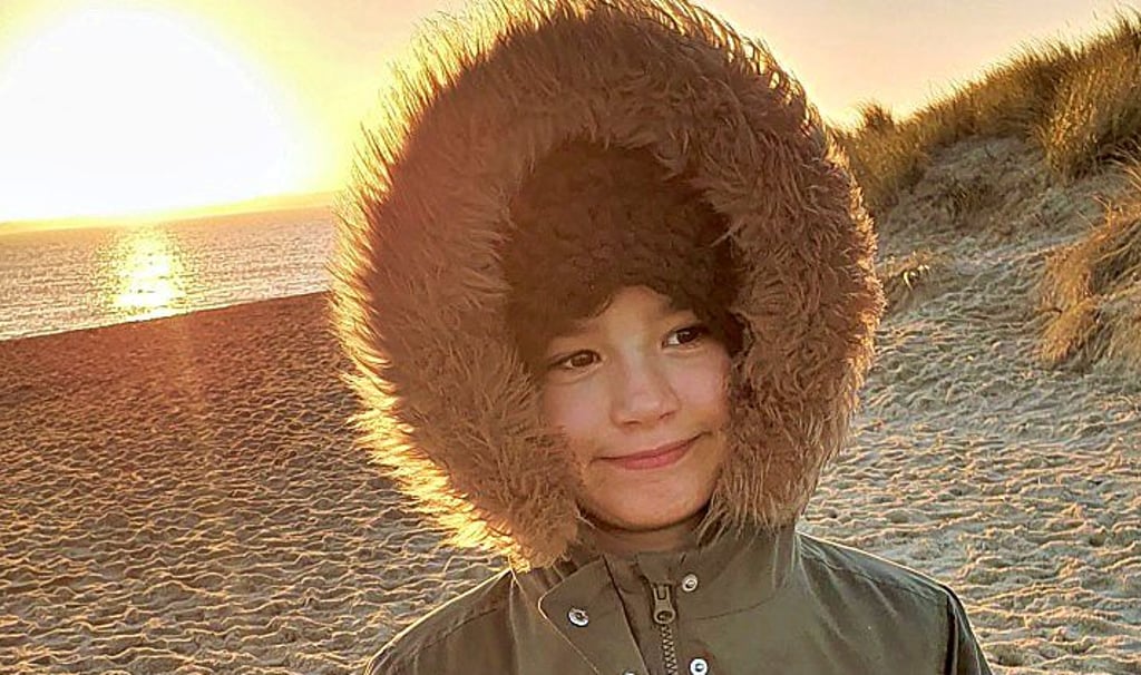 Die achtjährige Jamie aus Halberstadt (Landkreis Harz) und ihre Familie verbringen die Feiertage auf Sylt.