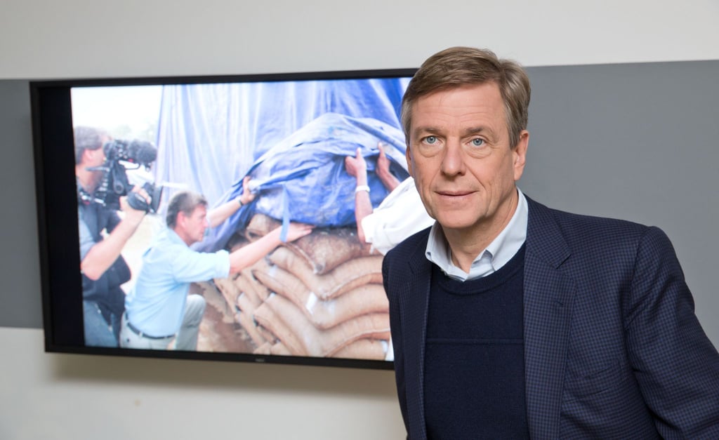 Claus Kleber verabschiedet sich vom „heute-journal“.