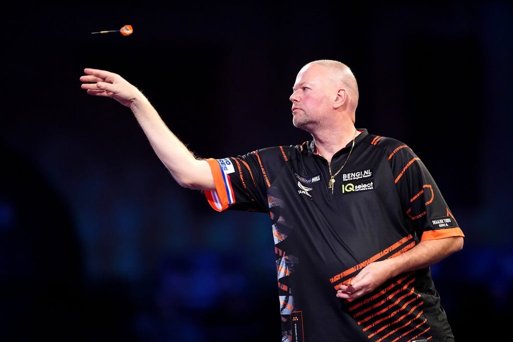 Raymond van Barneveld freut sich auf sein nächstes Match bei der Darts-WM.