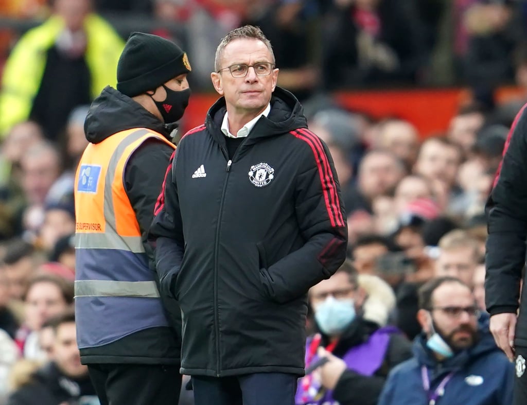 Der Trainer des englischen Rekordmeisters Manchester United: Ralf Rangnick.