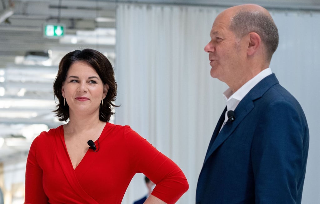 Annalena Baerbock dringt auf schärfere Regeln für Rüstungsexporte.