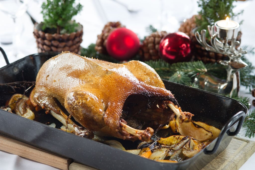 Eine 4 Kilo schwere Gans muss rund 3,5 Stunden in die Backröhre.