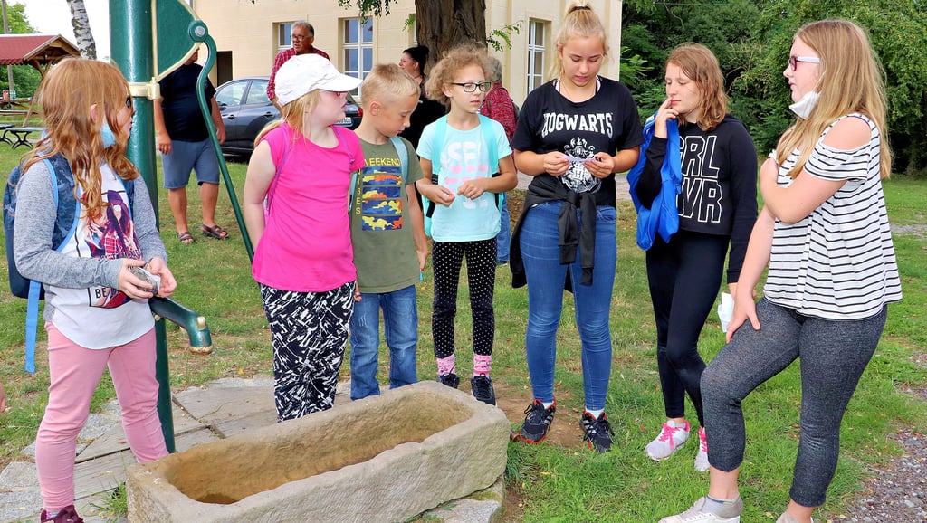 Im Sommer führte eine Schatzsuche die Ferienkinder des Pareyer Jugendhauses nach Zerben.
