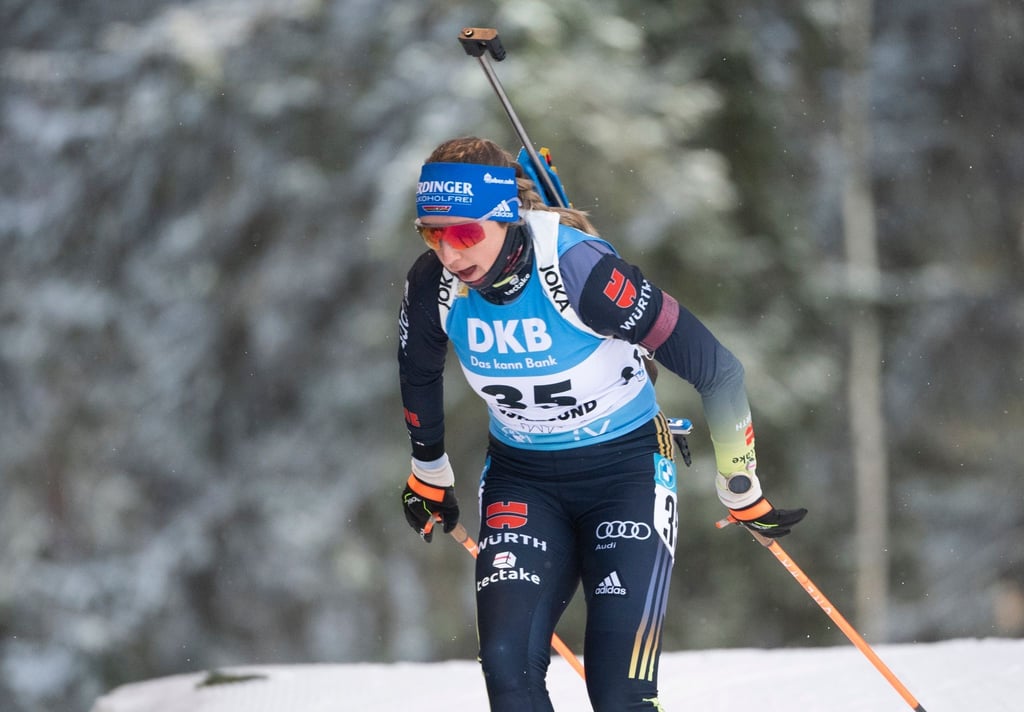 Biathletin Franziska Preuß muss länger pausieren.