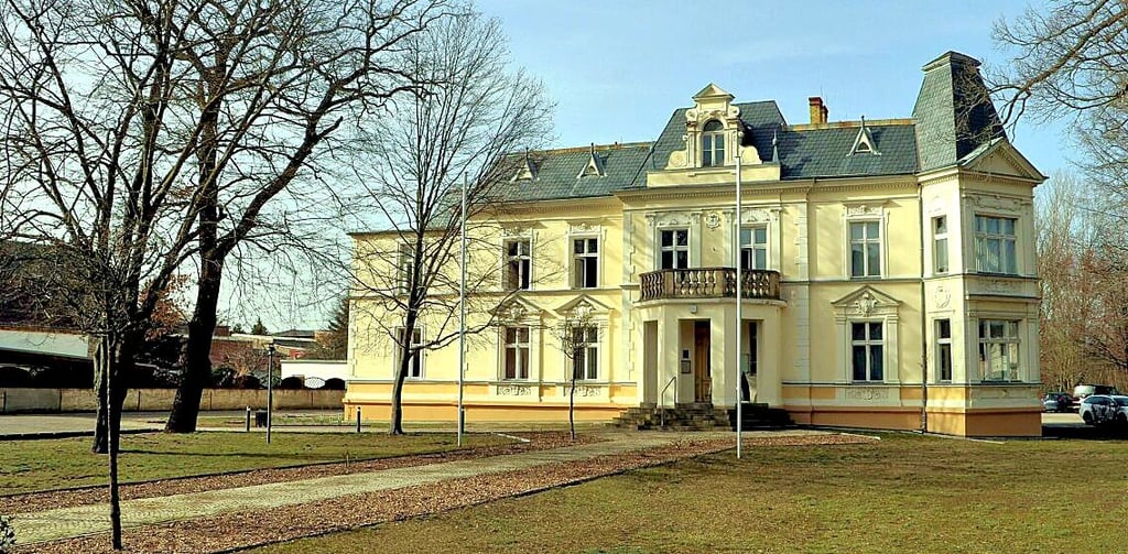 Das Rathaus in Annaburg