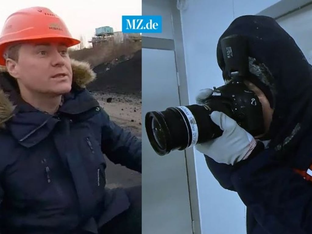 MZ-Fotograf Andreas Stedtler bei der Arbeit.