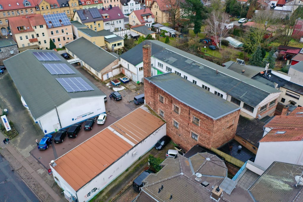 Der Stammsitz des ehemaligen VEB Raumkultur in Sangerhausen.