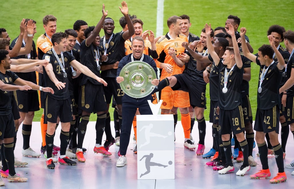 Zum 31. Male sicherten sich die Bayern die Meisterschale der Fußball-Bundesliga.