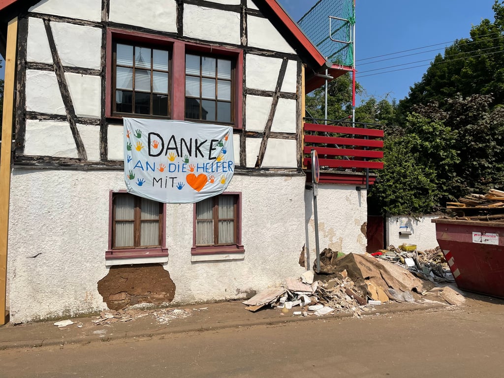Mit diesem Bild bedankten sich die Betreiber des Kinderheims.