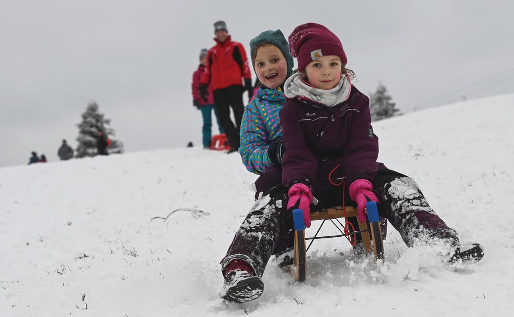 Für Kinder ein Paradies: Die Rodelpiste am Sonnenberg.