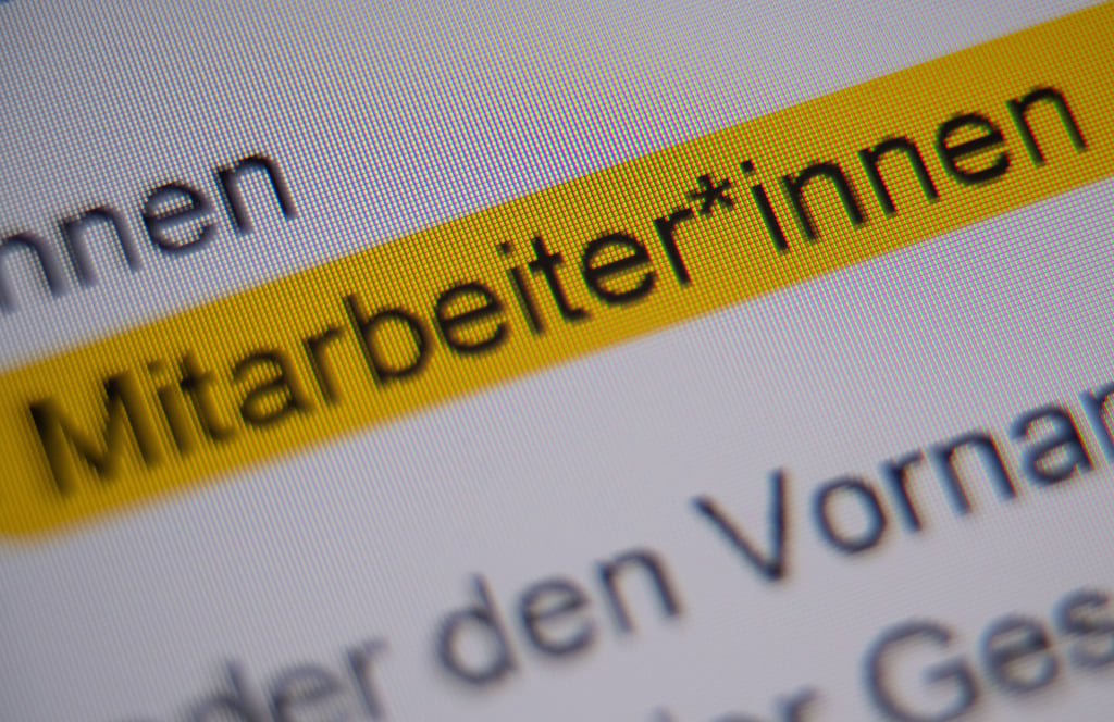 Gendergerechte Sprache ist ein vieldiskutiertes Thema.
